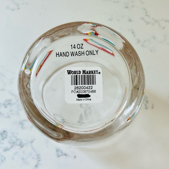World Market Rainbow 🌈 Inlay Glass - Picture 8 of 11